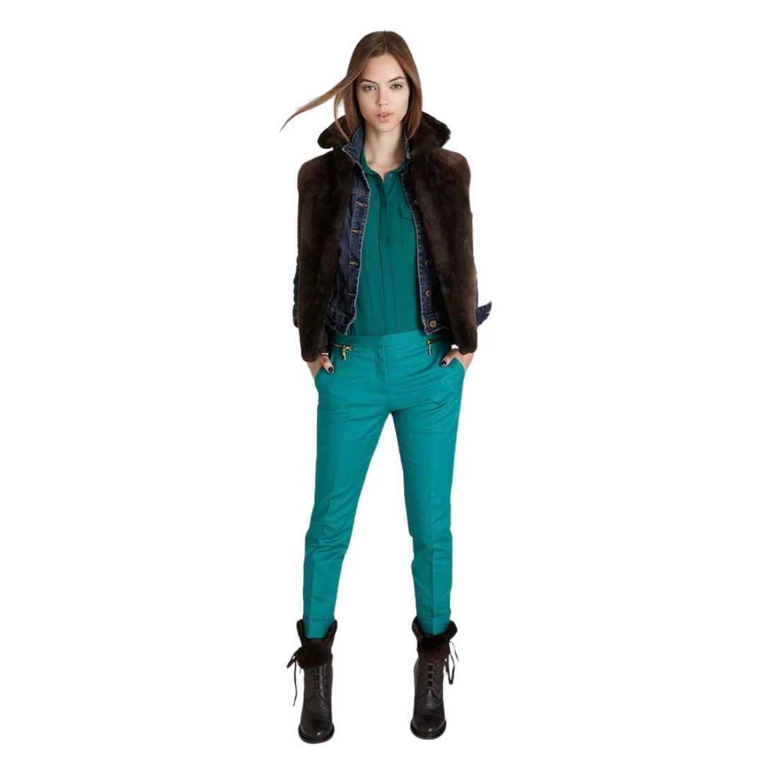 Adriana Sheared Beaver Fur Vest: Refined Winter Luxury