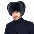 Fox Fur Trooper Hat | Luxury Winter Hat for Men