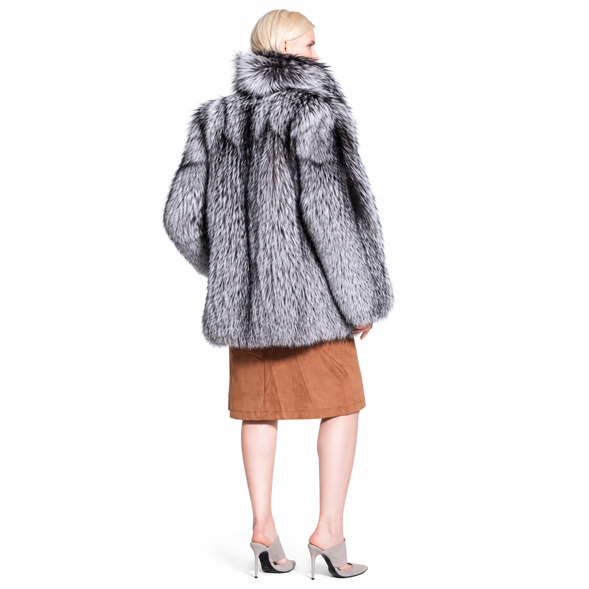 Josia Fox Fur Jacket – Luxury Women's Winter Coat