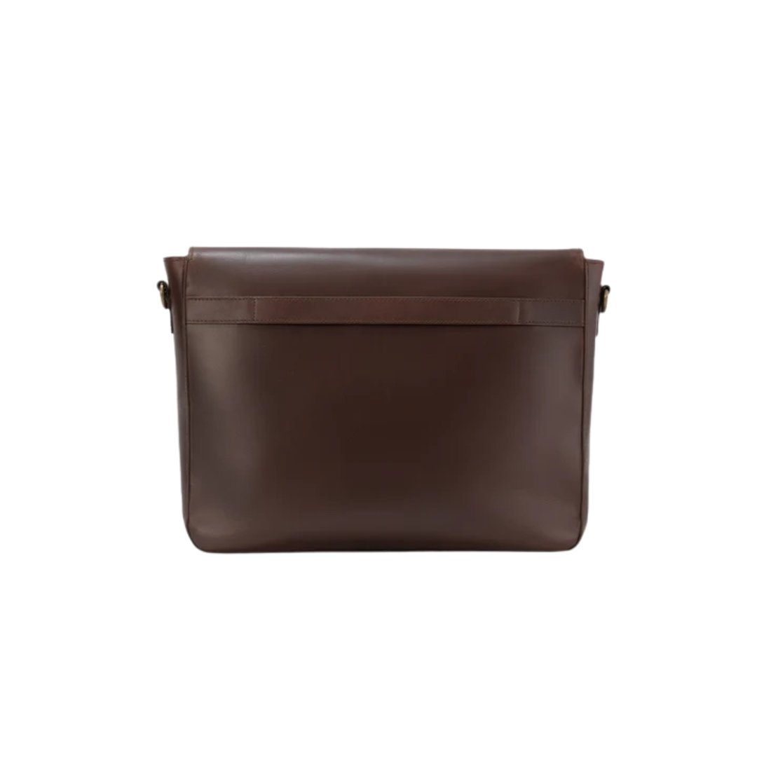 Carismatico Vintage Brown Leather Messenger Bag